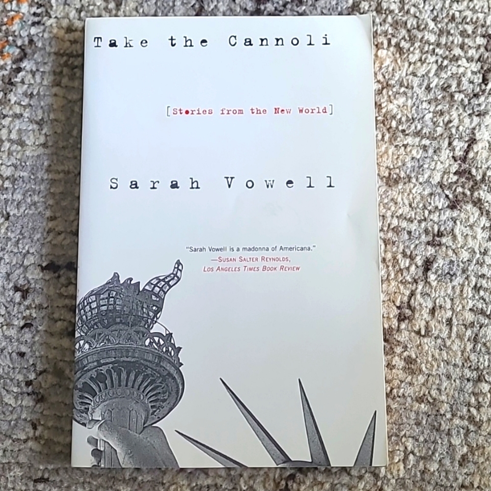 VTG Take the Cannolli by Sarah Vowell Short Stories Book
